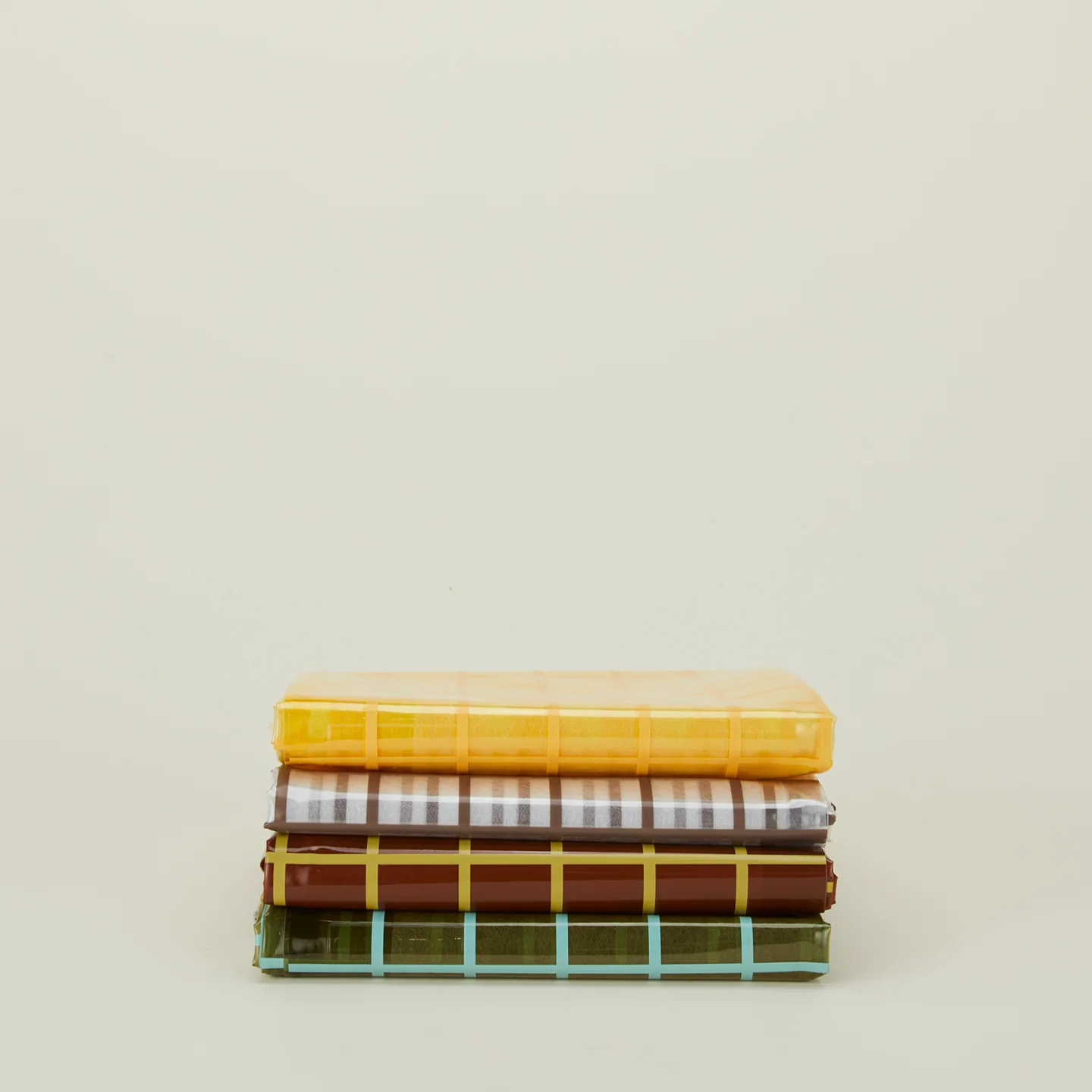 Sun Grid Shower Curtain - Honey - Image 4