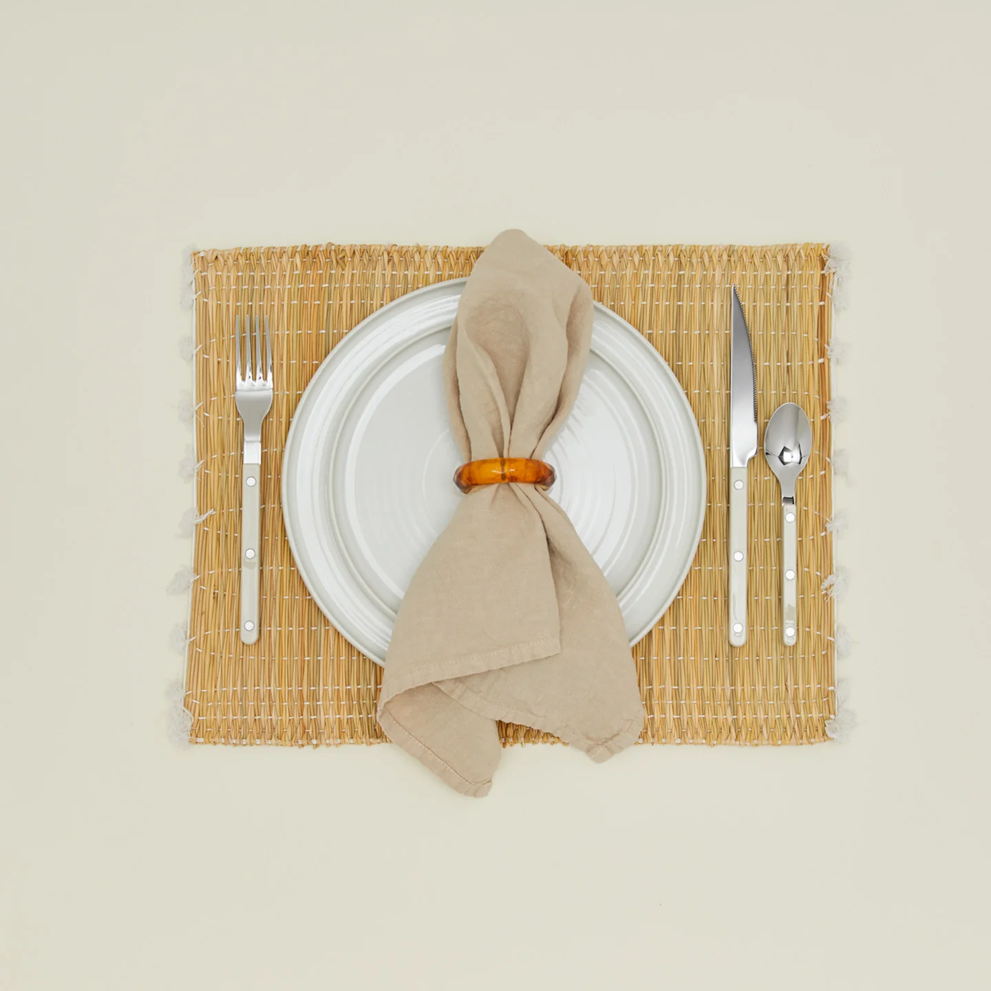 Tortoiseshell Napkin Rings, Set of 4 - Image 3