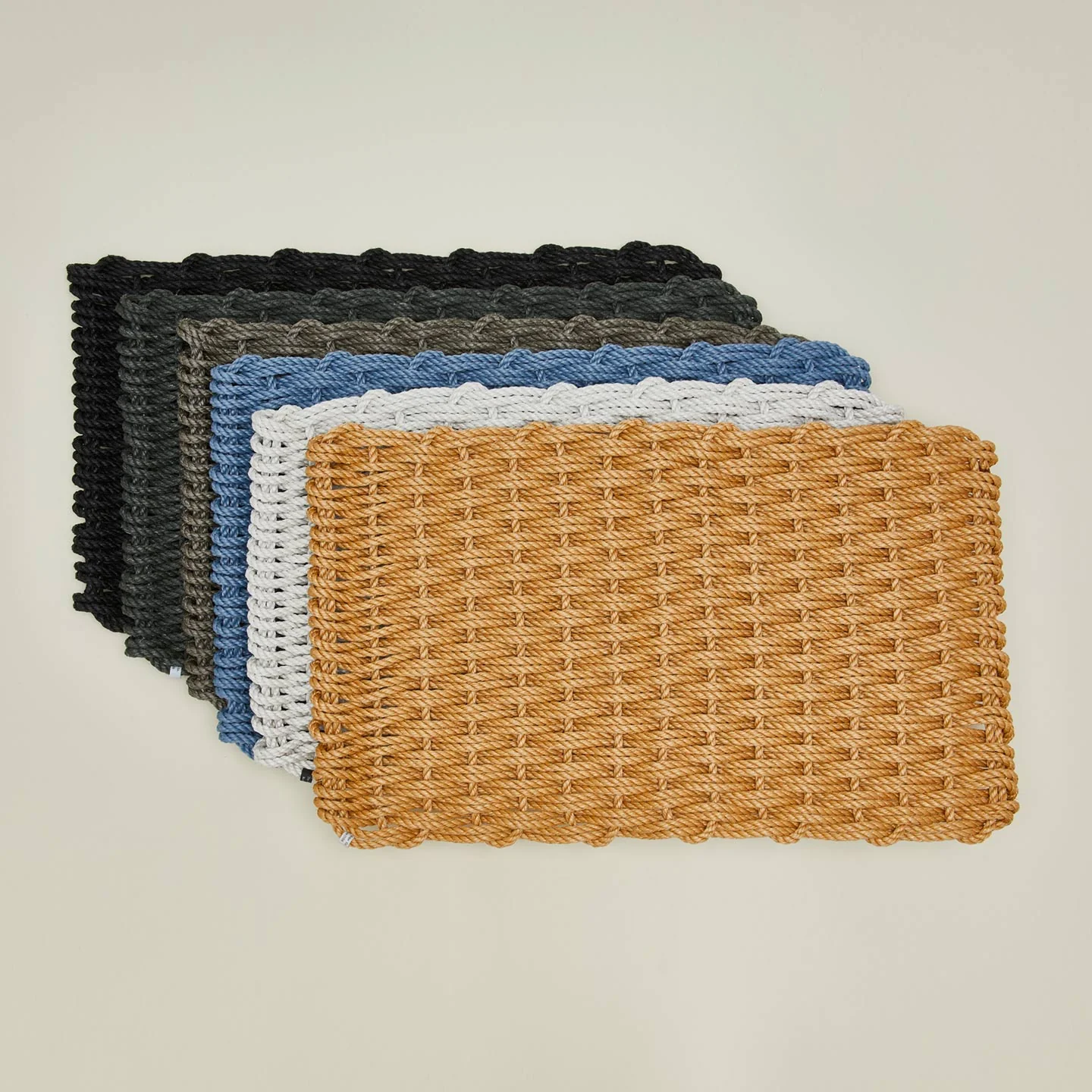 Woven Rope Doormat - Honey - Image 3